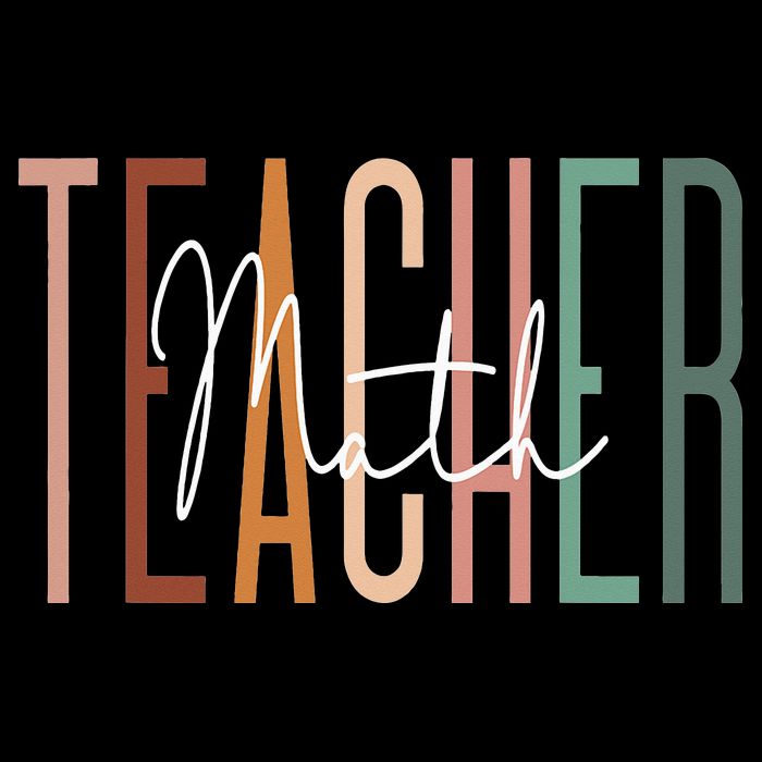 Math Teacher Squad Team Coach Mathematics Button