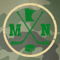 Mn The State Of Hockey Player Retro Minnesota Mn Ice Hockey Legacy Tie Dye Trucker Hat