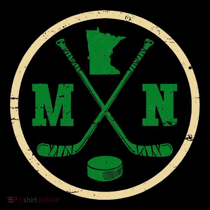 Mn The State Of Hockey Player Retro Minnesota Mn Ice Hockey Tall T-Shirt