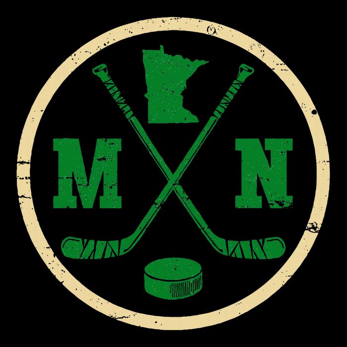 Mn The State Of Hockey Player Retro Minnesota Mn Ice Hockey Cooling Performance Long Sleeve Crew