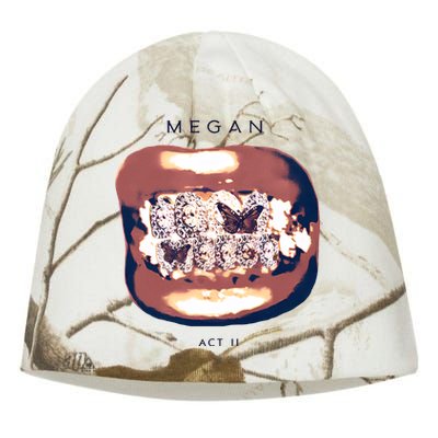 Megan Thee Stallion Megan Act Ii Grillz Kati - Camo Knit Beanie