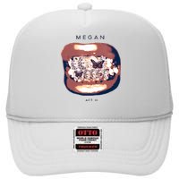 Megan Thee Stallion Megan Act Ii Grillz High Crown Mesh Back Trucker Hat