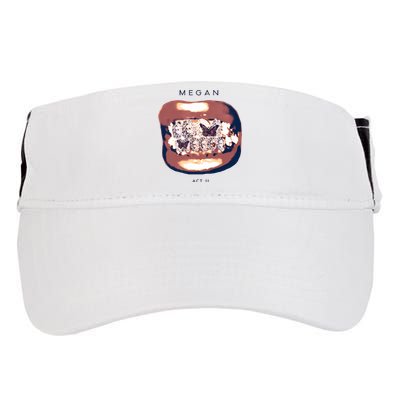 Megan Thee Stallion Megan Act Ii Grillz Adult Drive Performance Visor