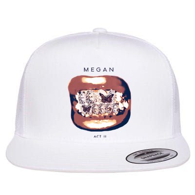 Megan Thee Stallion Megan Act Ii Grillz Flat Bill Trucker Hat