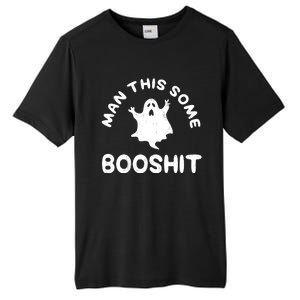 Man This Some Booshit Funny Halloween Tall Fusion ChromaSoft Performance T-Shirt