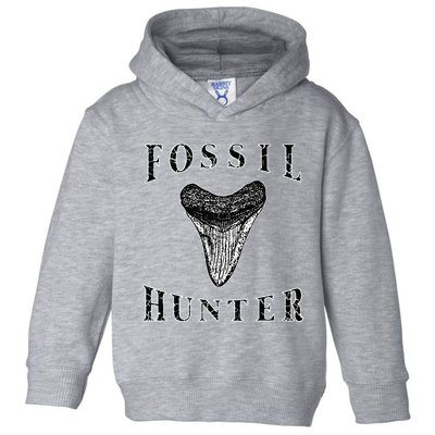 Megalodon Tooth Sharks Tooth Fossil Hunter Paleontologist Toddler Hoodie