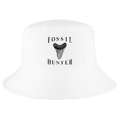 Megalodon Tooth Sharks Tooth Fossil Hunter Paleontologist Cool Comfort Performance Bucket Hat