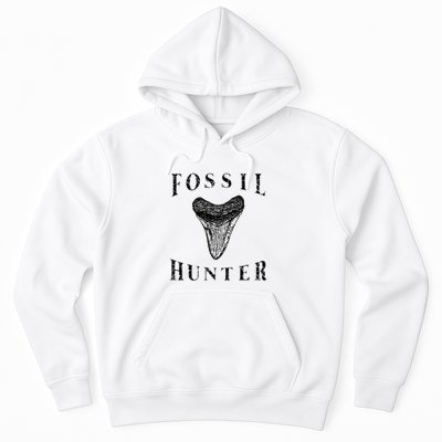 Megalodon Tooth Sharks Tooth Fossil Hunter Paleontologist Hoodie