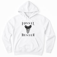 Megalodon Tooth Sharks Tooth Fossil Hunter Paleontologist Hoodie