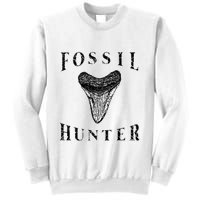 Megalodon Tooth Sharks Tooth Fossil Hunter Paleontologist Sweatshirt