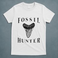 Megalodon Tooth Sharks Tooth Fossil Hunter Paleontologist T-Shirt