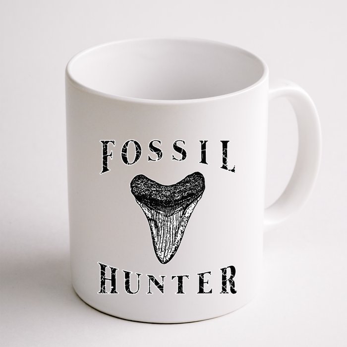 Megalodon Tooth Sharks Tooth Fossil Hunter Paleontologist Mug