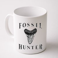 Megalodon Tooth Sharks Tooth Fossil Hunter Paleontologist Mug