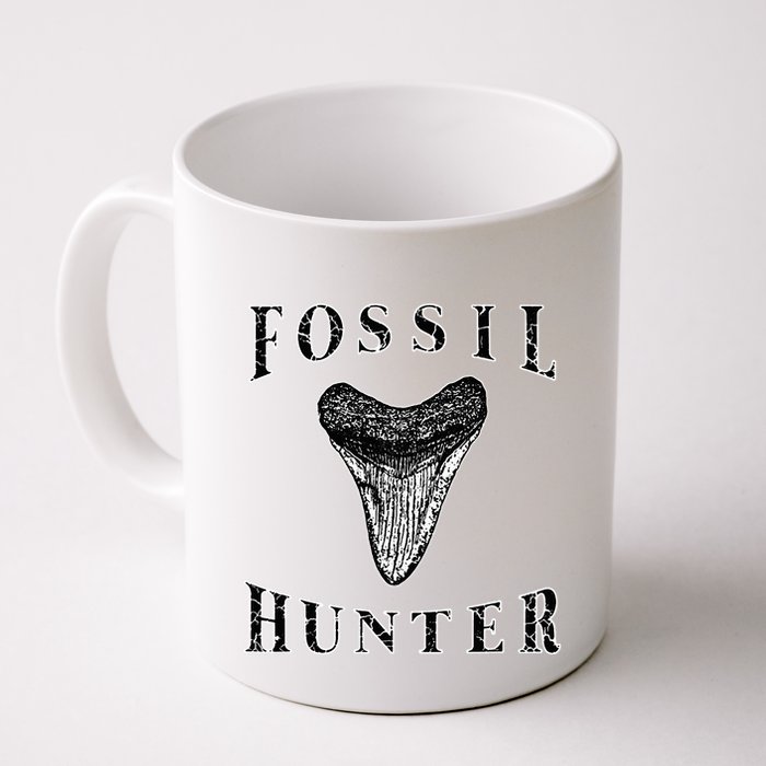 Megalodon Tooth Sharks Tooth Fossil Hunter Paleontologist Mug