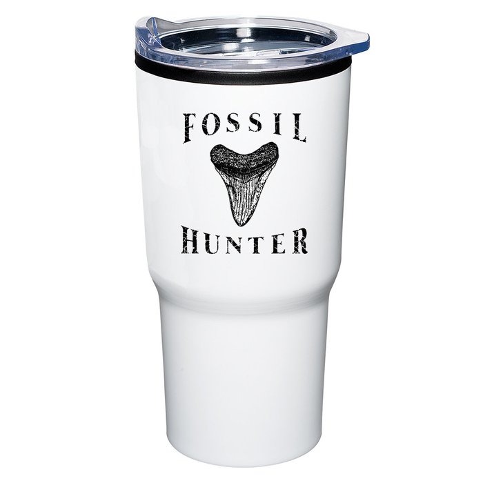 Megalodon Tooth Sharks Tooth Fossil Hunter Paleontologist Tumbler