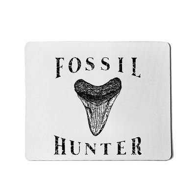 Megalodon Tooth Sharks Tooth Fossil Hunter Paleontologist Mousepad