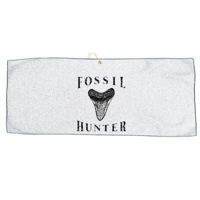 Megalodon Tooth Sharks Tooth Fossil Hunter Paleontologist Large Microfiber Waffle Golf Towel