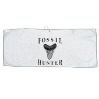 Megalodon Tooth Sharks Tooth Fossil Hunter Paleontologist Large Microfiber Waffle Golf Towel