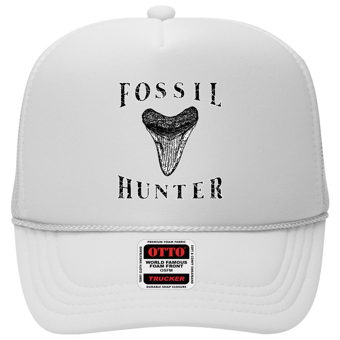 Megalodon Tooth Sharks Tooth Fossil Hunter Paleontologist Trucker Hat