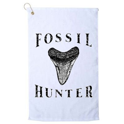 Megalodon Tooth Sharks Tooth Fossil Hunter Paleontologist Golf Towel