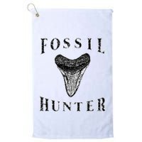 Megalodon Tooth Sharks Tooth Fossil Hunter Paleontologist Golf Towel
