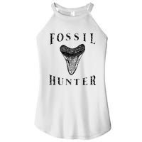 Megalodon Tooth Sharks Tooth Fossil Hunter Paleontologist Women's Perfect Tri Rocker Tank