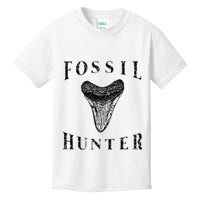Megalodon Tooth Sharks Tooth Fossil Hunter Paleontologist Kids T-Shirt