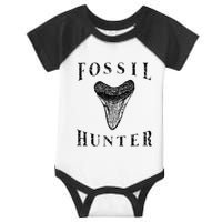 Megalodon Tooth Sharks Tooth Fossil Hunter Paleontologist Infant Baby Jersey Bodysuit