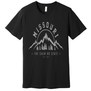 Missouri The Show Me State Est. 1821 Premium T-Shirt