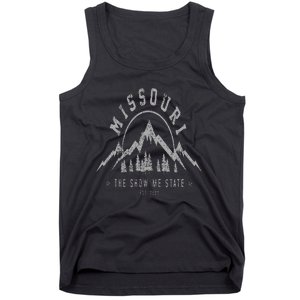 Missouri The Show Me State Est. 1821 Tank Top