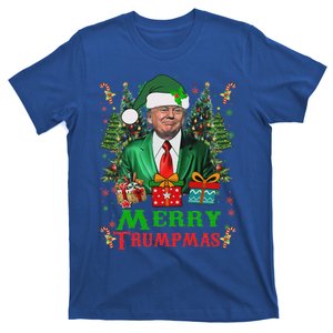 Merry Trumpmas Santa Trump Christmas Ugly Sweater T-Shirt