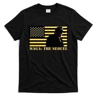 Maga The Sequel Trump 2024 Winner Second Term American Flag T-Shirt