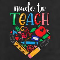 Made To Teach Gift For Teacher Adult Drive Performance Visor