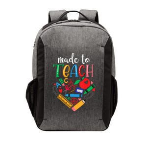 Made To Teach Gift For Teacher Vector Backpack