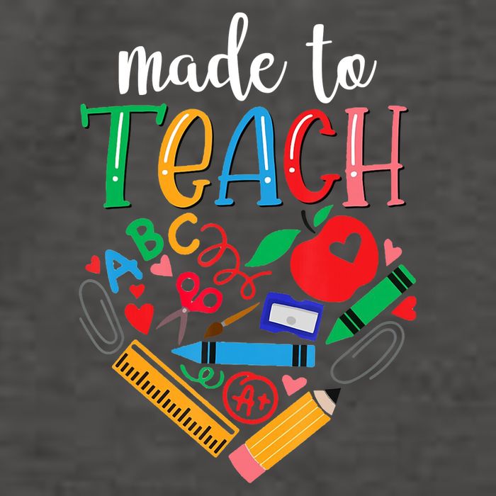Made To Teach Gift For Teacher Vector Backpack