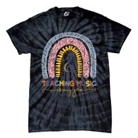 Musical Teacher Teaching Music Is My Jam Rainbow Tie-Dye T-Shirt