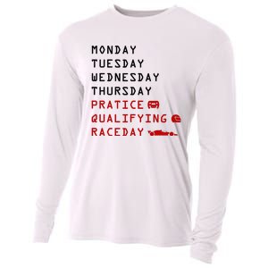 Monday Tuesday Thursday Practice Qualifying Race Day Cooling Performance Long Sleeve Crew