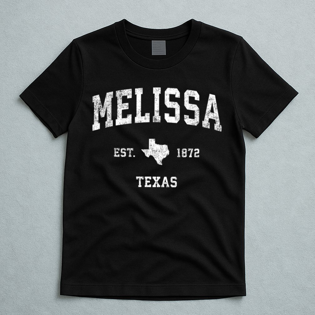 Melissa Texas Tx Vintage Sports T-Shirt