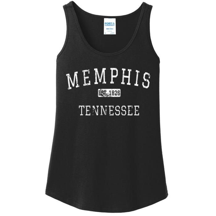 Memphis Tennessee TN Vintage Ladies Essential Tank