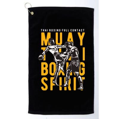 Muay Thai Thai Boxing Platinum Collection Golf Towel