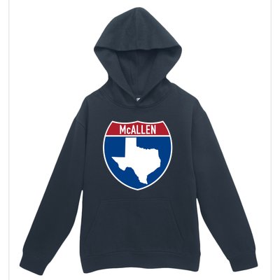 Mcallen Texas Tx Interstate Highway Vacation Souvenir Meaningful Gift Urban Pullover Hoodie