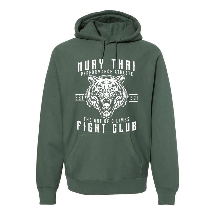 Muay Thai Thai Boxing Kickboxing Premium Hoodie