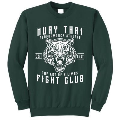 Muay Thai Thai Boxing Kickboxing Tall Sweatshirt