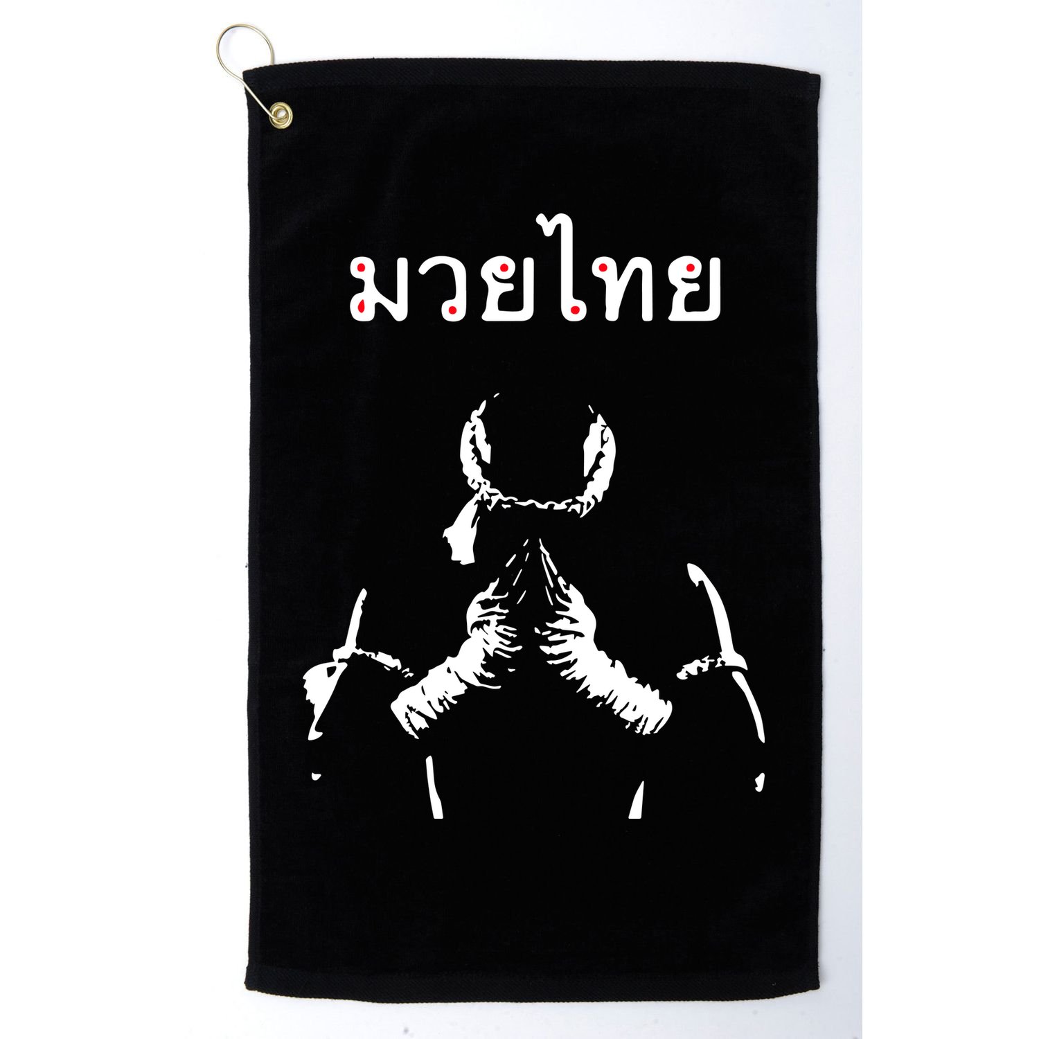 Muay Thai Thai Boxing Golf Towel