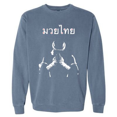 Muay Thai Thai Boxing Garment-Dyed Sweatshirt