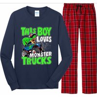 Monster Truck Toddler Boys This Boy Loves Monster Trucks Long Sleeve Pajama Set