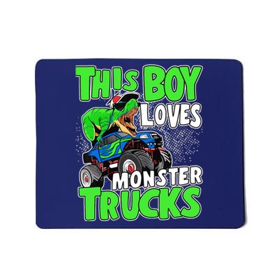 Monster Truck Toddler Boys This Boy Loves Monster Trucks Mousepad