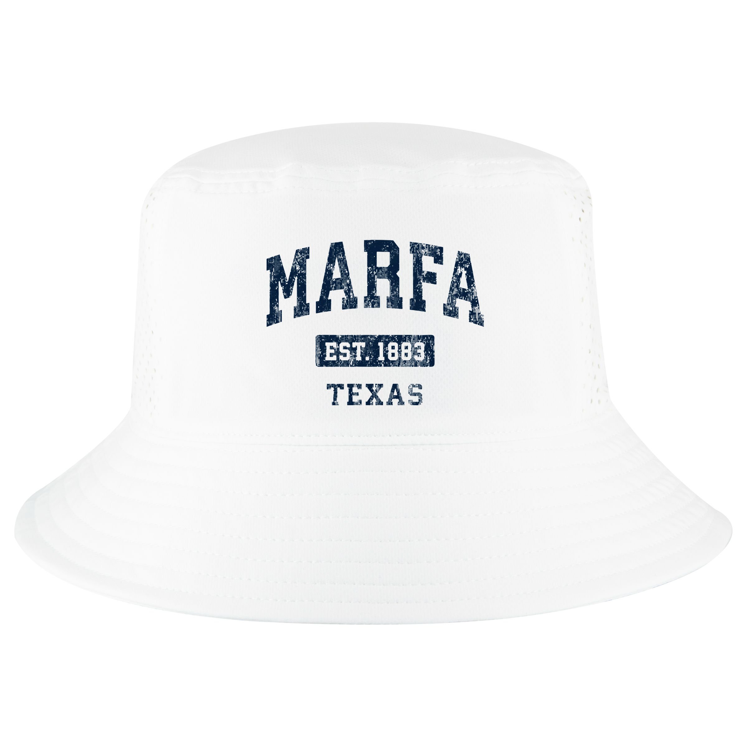 Marfa Texas Tx Vintage Sports Established Cool Comfort Performance Bucket Hat