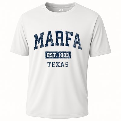 Marfa Texas Tx Vintage Sports Established Performance Shirt