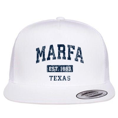 Marfa Texas Tx Vintage Sports Established Flatbill Hat